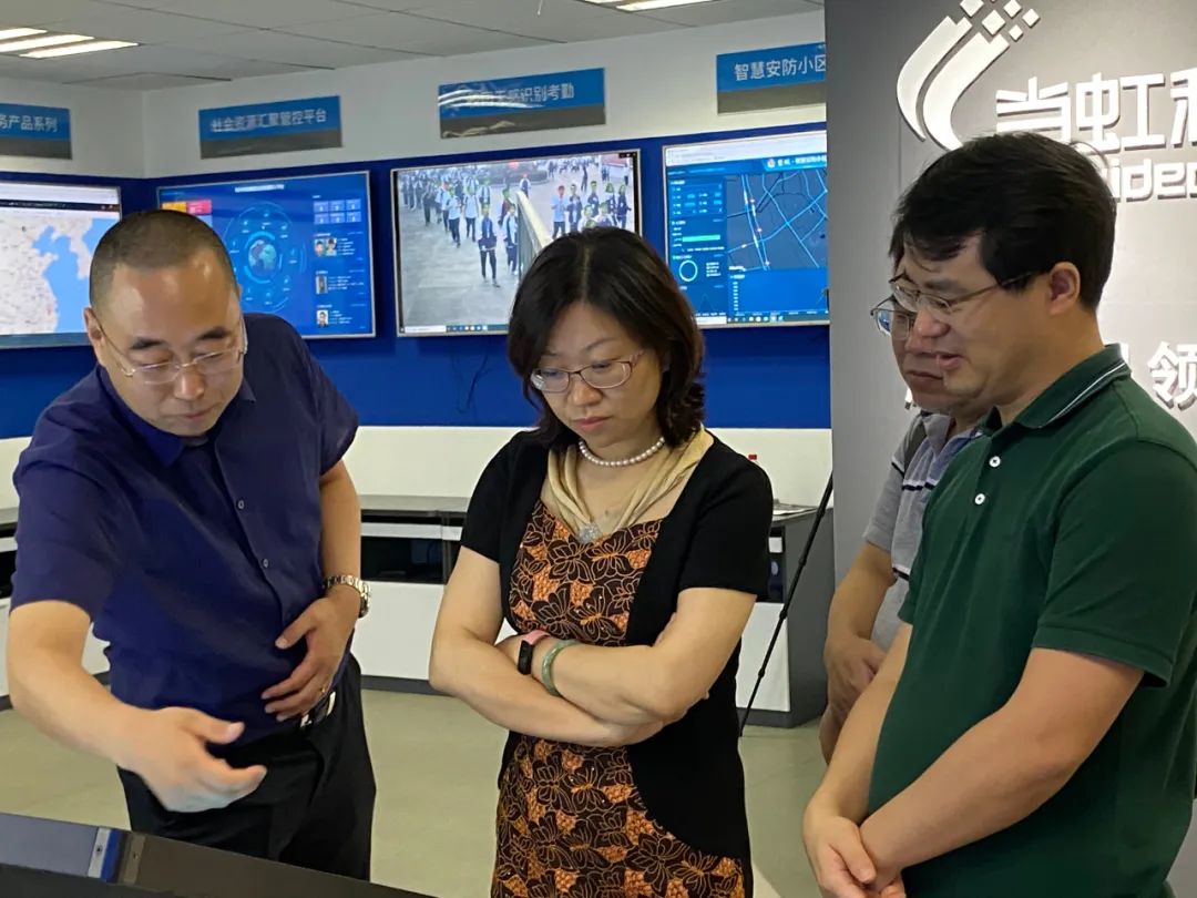 杭州市科技局党组书记周扬一行考察调研1号娱乐科技