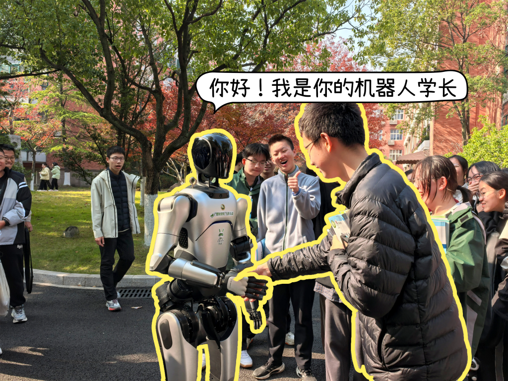 机器人学长，带你逛校园！1号娱乐科技打造可落地的“机器人+教育”新场景
